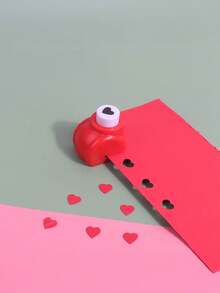 One Red Small Embossing Tool (Heart Pattern)