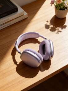 REMAX RB-300HB Bluetooth Headphones: High-Resolution Sound Quality, Bluetooth 5.4 Lossless Transmission, Professional-Grade Acoustic Architecture, Comfortable Over-Ear Headphones, No Fatigue, Mist Purple