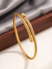Women Bangles - Yellow Gold - View 9