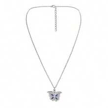 1Pcs Fashion Classic Open Butterfly Love Ladies Pendant Necklace Engraving I Love You  Proposal Valentine's Day Gift Jewelry - Màu sắc ngẫu nhiên - Xem 4