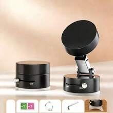 AceMagnetic 360°旋转磁性手机支架，强力吸盘，适用于汽车后视镜及所有光滑表面，2025新款电动真空吸盘手机支架 - 彩色 - 查看 2