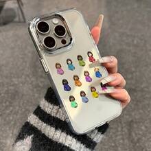 Funda para teléfono con el arte del álbum del popular rapero D-DRAKE, compatible con 11, 12, 13, 14, 15, 16, PLUS, PRO, PROMAX, 16E, 17AIR, 17PRO, 17, 17PROMAX17  17promax - transparente - Ver 6