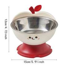 1pc High-Leg Anti-Slip Anti-Spill Pet Bowl, Large Capacity Dog/Cat Food & Water Bowl, Easy To Clean - Multicolor - View 11