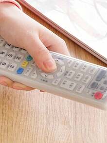 1 Pack Of 1/2/4 Pcs Transparent Silicone Remote Control Covers, Single Packaging, Suitable For Home, School, Office, Travel, Storage And Organization,Women's Day,Travel Essentials,Wedding Favours,Y2k,Bedroom,Car Accessories Women,Kitchen Deccor,Kitchen Decor,Household Items - Multicolor - View 6