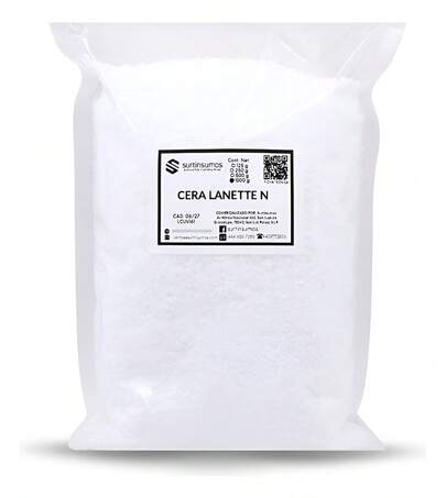 Lanette N Cera para Uso Cosmético 1 Kg Calidad Premium Neutra