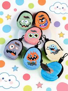 1pc Funny Pet Poop Bag Holder/Dog Poop Bag Dispenser - "Monster Is Coming" Designer Travel Edition Poop Bag Holder For Your Furry Pet - Multicolor - View 12