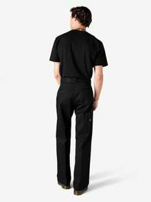 Dickies 男士寬鬆雙膝加固工裝褲 D85283BLK - 黑色 - 查看 5