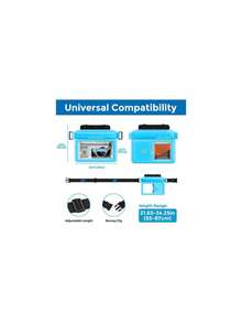 Bolsa Impermeable Flotante Grande para Celular, Riñonera Correa Cintura Funda Seca Cartera Móvil Universal Pasaporte Reloj Objeto Valor Imprescindible Playa Kayak Náutica Nadar Esnórquel -Azul,37413462 - Marrón Chocolate - Ver 6