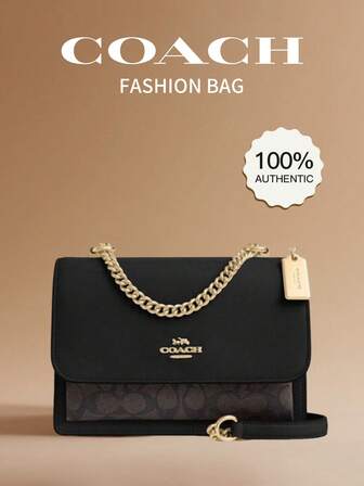 Coach Mini Claire Crossbody Bag, Women's Small Square Bag, Chain Bag, Shoulder Bag, Gift For Women