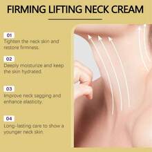 Hoygi 8-AH Firming Neck Cream 120g Firming Neck Cream For Crepey Skin Body Care Comfort Tightening Moisturizing Skin Repair Roller Design For Double Chin Reduce - 1PC - 查看 6