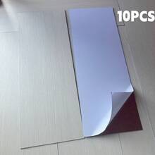 10片 15.74英吋x5.9英吋 木紋自黏地板貼磚 - 加厚地板材質，0.6平方英尺，易於安裝可拆卸，適用於廚房、客廳、走廊、浴室&辦公室，居家裝飾牆面與地板翻新 - 40cmx15cm - 查看 14