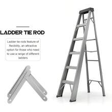 XGKPOPETPOP Barra De Refuerzo Para Escaleras De Mano De Aleación De Aluminio Acceso De Reemplazo Reente Para Uso En Constrión Y Reparación De Escaleras - como en la foto - Ver 8