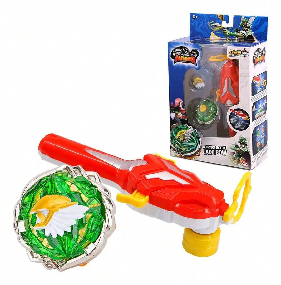 TendenciaInfinity Nado | Arco de Jade Verde de Batalla Sin Parar Calidad Premium - Verde - Ver 1
