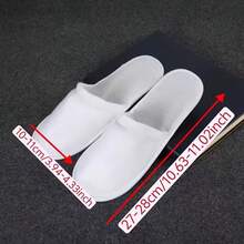 10/20 Pairs Disposable Slippers, Indoor Slippers, Plush Slippers, Disposable Hotel Slippers, Unisex Slippers, Suitable For Air Travel, Rooms, Hotels, Hotel Supplies, Cleaning Supplies, Home Supplies, Back To School Supplies, Suitable For Travel, Hotels And Home Use, Back To School Supplies