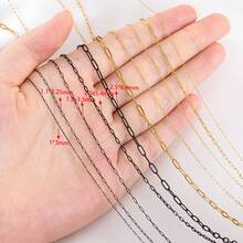 1m Fashionable Stainless Steel Extra Thin Cross Chain, Suitable For DIY Necklace And Bracelet Accessories - Chain - View 4