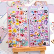 Pegatinas láser lindas de Y2K, adecuadas para teléfonos, cámaras, equipaje, diarios, etc. Pegatinas decorativas Kawaii, regalos - Multicolor - Ver 12