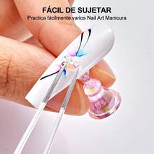 TendenciaMuestrario De Uñas Dedo Practica Soporte De Uñas MagnéticoCalidad premium - 1 - Ver 2