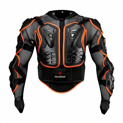 1Pc New Motorcycle Armor Body Protection Motorcycle Jacket Men Moto Body Protector Riding Motocross Racing Armor S-5XL Rider's Gift