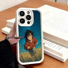 Funda de teléfono de moda, compatible con varios modelos de ,  y , funda de teléfono Haku del diseño de anime de  para modelos de ,  y , protector de teléfono, funda de pareja, regalo para novio o novia, presente de vacaciones, este es un regalo popular para amigos o socios, adecuado para ocasiones de negocios. Duradera, resistente a las manchas y a las huellas dactilares, esta nueva funda para teléfono de hombres y mujeres es un gran regalo. - Blanco - Ver 7
