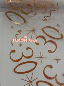 1/2 tấm khăn trải bàn số 18 màu vàng hồng, kích thước 11.02*108.27/196.85/393.7 inch, dùng trang trí tiệc sinh nhật, kỷ niệm, nghỉ hưu, tiệc sinh nhật, đồ dùng tiệc tùng, Ngày của Cha, Ngày của Mẹ. - Nhiều màu - Xem 26