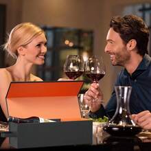 Wine Gift Boxes 12.8 X 3.8 X 3.8 In,Bottle Gifts Boxes For Liquor Presents,For Wines And Champagne,Magnetic Collapsible Gift Box Wine Bottle Gifts Packaging For Weddings,Anniverss, Parties (Gold/5PCS),Gold-5Pcs - 黃金-5件套 - 查看 6