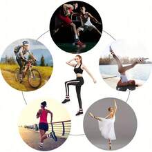 1个可调节脚踝负重沙袋，男女通用（每包0.5公斤/1公斤），模块化腿部和手腕负重带，适用于瑜伽、步行、跑步和健身训练