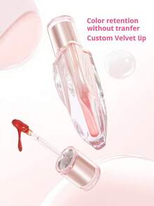 NOVO Long-Lasting, Non-Transferring Matte Lip Gloss, Liquid To Matte Texture, Soft Focus Nude Effect, Matte Makeup Finish, Quick Drying, Great Gift For Women, Birthday, Holiday, Graduation, Party, Fashion Makeup - 812# Fragrant Milk Tea - View 7