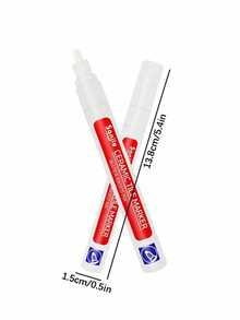 1/2 Tube Tile Grout Pen, Suitable For Coloring And Repairing Gaps In Kitchen/Bathroom Wall And Floor Tiles, Waterproof And Mildew Resistant An Essential Home Improvement Tool. - Multicolor - View 11