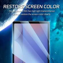 2x Protector de Pantalla para Samsung Galaxy Tab S10+/S9 FE+/S9+/S8+/S7 FE/S7+ 12,4 Pulgadas con [Anti Luz Azul], Mica Cristal 9H Vidrio Templado/Resistente a arañazos/Compatible con Funda,37357969 - 10" - Ver 6