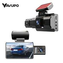 双通道行车记录仪：这款多功能车载DVR配备可旋转车载镜头、1080P高清、循环录制、夜视功能、3英寸IPS屏幕和综合检测功能，可全面保障您的行车安全。