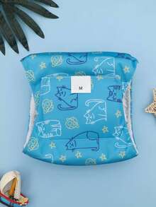 1件装可水洗公狗腹带 - 可水洗公狗腹部包裹带，小型犬尿布，适合幼犬 - 彩色 - 查看 14