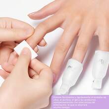 Kit de 21 piezas de pinzas de plástico  para remover acrílico o gel transparente de calidad premium - 1 - Ver 7