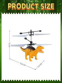 TendenciaJuguetes De Dinosaurios Voladores Que Flotan En El Aire Niño AmarilloCalidad premium - Amarillo - Ver 3