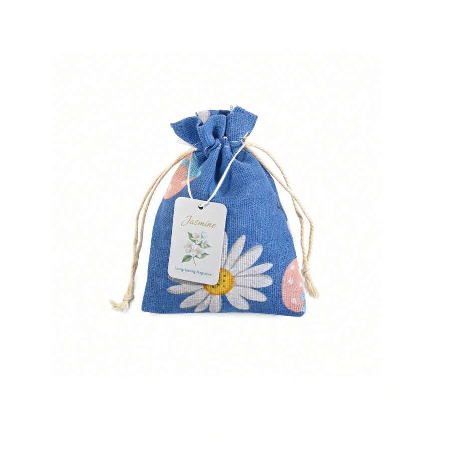 Natural Jasmine Fragrance Sachet - Blue - View 1