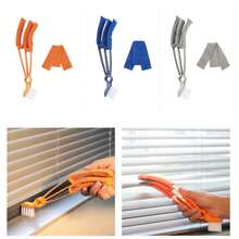 Car Cleaning Tool - Air Vent Brush, Blinds & Keyboard Crevice Cleaning Brush, Dual-Ended Duster