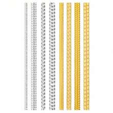 4 Pcs Adjustable Plastic Ring Sizer, Invisible Coil Ring Adjuster For Loose Rings, Unisex Jewelry Resizing Protector, Available In Gold And Transparent - Mix - View 11