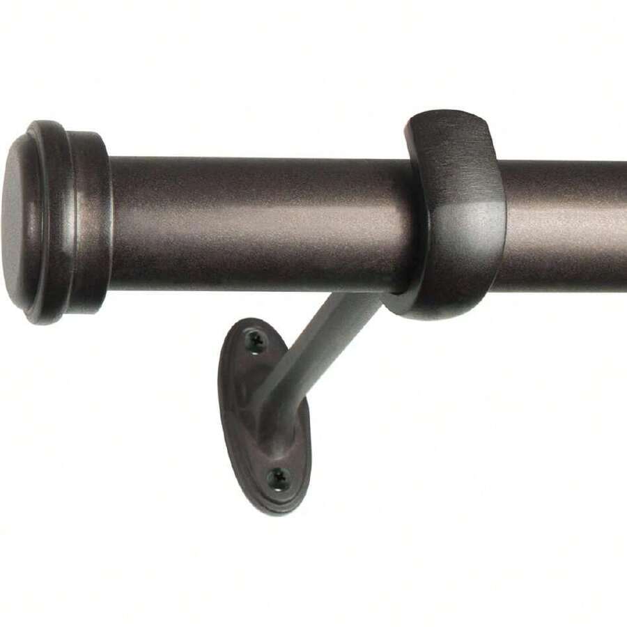 Curtain Window Rods - Army Green - View 1