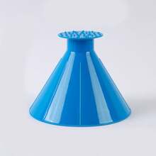 1个汽车挡风玻璃雨刮器、刮冰器、多功能雪铲，魔术锥形轻便塑料雪铲，圣诞礼物，可伸缩汽车雪铲，挡风玻璃刮冰器，汽车除雪工具，刮冰器和雪刷，汽车雪地配件，冬季汽车护理，易握手柄，符合人体工程学的铲子，高品质铲子，耐候材料，可伸缩雨刮器，车辆维护，雪地驾驶员 - 彩色 - 查看 12