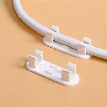 40PCS Non Perforated Wire Holder, Self-Adhesive High Viscosity Seamless Plug-In Cable Organizer, Cable Organizer, Wire Holder, Cable Clip, Data Cable Clip - Multicolor - View 7