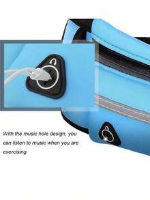 Túi đeo hông Glow Mode với dây đeo điều chỉnh được và ngăn đựng chai nước, túi đeo hông chạy bộ co giãn cao dành cho nam và nữ, túi thể thao chống thấm nước, túi đeo tay chuyên nghiệp cho hoạt động ngoài trời, tập luyện, du lịch, chạy bộ, leo núi, đạp xe, phụ kiện chạy bộ, đồ dùng cần thiết khi đi du lịch - Nhiều màu - Xem 6