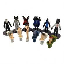 Tendencia12pzsjuguetes Toilet Tv Man Muñecos Figuras Regalo Para Niño 12Calidad premium - 1 - Ver 8