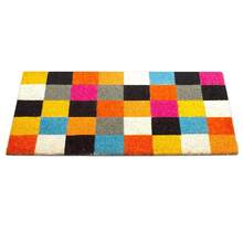 Coir Door Mats Outdoor, Door Mat Outside Entrance, Welcome Mat Indoor, Doormat Outdoor, Funny Door Mats Outside, Coir Doormat 16\X27.5\ (Squares) - 方塊 - 查看 9