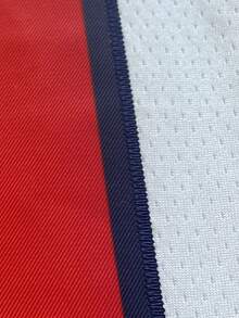 Men's Embroidered Basketball Jersey, White Casual Sleeveless V-Neck T-Shirt, Sports Top For Party Spring - 白色 - 查看 4