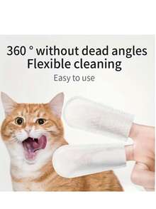 50 قطعة أكمام تنظيف أذن الحيوانات الأليفة، مناسبة للقطط والكلاب وحيوانات أليفة أخرى، محمولة وسهلة التنظيف، تحافظ على نظافة الحيوانات الأليفة - متعدد الألوان - مشاهدة 7