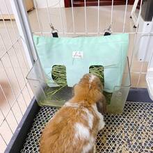 Túi đựng cỏ khô treo 6 màu, chống thấm nước, tiện lợi cho thỏ, chuột lang và các vật nuôi nhỏ khác, giúp tránh lãng phí cỏ khô. - Nhiều màu - Xem 9