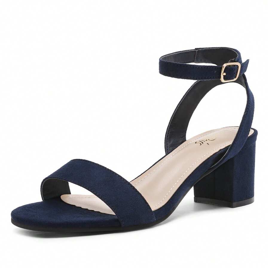 Women's Heeled Sandals, Fashionable Design, Suitable For Party And Commuting