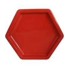 Large Hexagonal Mosaic Tray 18cm Various Colors Decoration - Telhanova - View 2