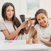 Tendencia2pz Cepillo Para Cabello Desenredar El Cabello Rizado MujereCalidad premium - Morado y Negro - Ver 7