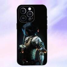 Funda de teléfono L-Lies of P GAME compatible con  17,16,15,14,13,12,11, Pro Max, XS, X, XR, SE, Mini, 8, 7, cubierta de silicona suave negra, funda compatible con  17 pro max, funda de  17 pro, funda de  17, funda de  16 pro max - z7 - Ver 12