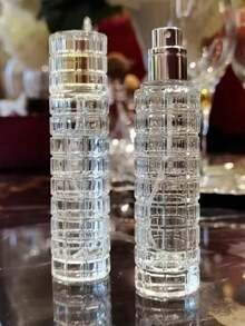 1/2个30毫升玻璃香水喷雾瓶，可重复灌装香水喷雾器 - 持久耐用，旅行必备，大容量便携，适合海滩、暑假、返校旅行收纳，也适合派对、商务旅行、购物、露营、度假等户外活动携带空香水瓶 - 彩色 - 查看 2